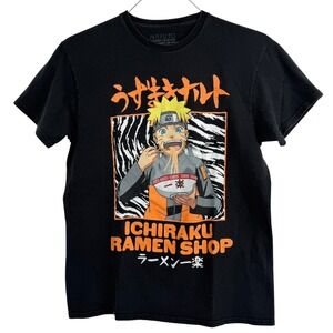 Naruto‎ Shippuden Ichiraku Ramen Shop Graphic T Shirt Anime Size Medium